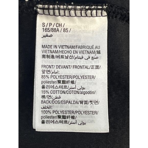 Maison Jules Textured Knit Shift Dress Black White Peter Pan Collar Small - Picture 9 of 12